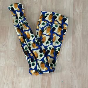 Bird leggings lularoe